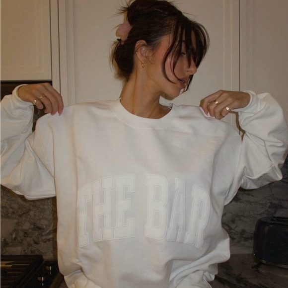 The Bar Tops - M - THE BAR SWEATSHIRT - NEW - NWT (packaging) - SOLD OUT ONLINE